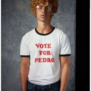 Napoleon Dynamite standard adult large Halloween Costume shirt, wig, glasses